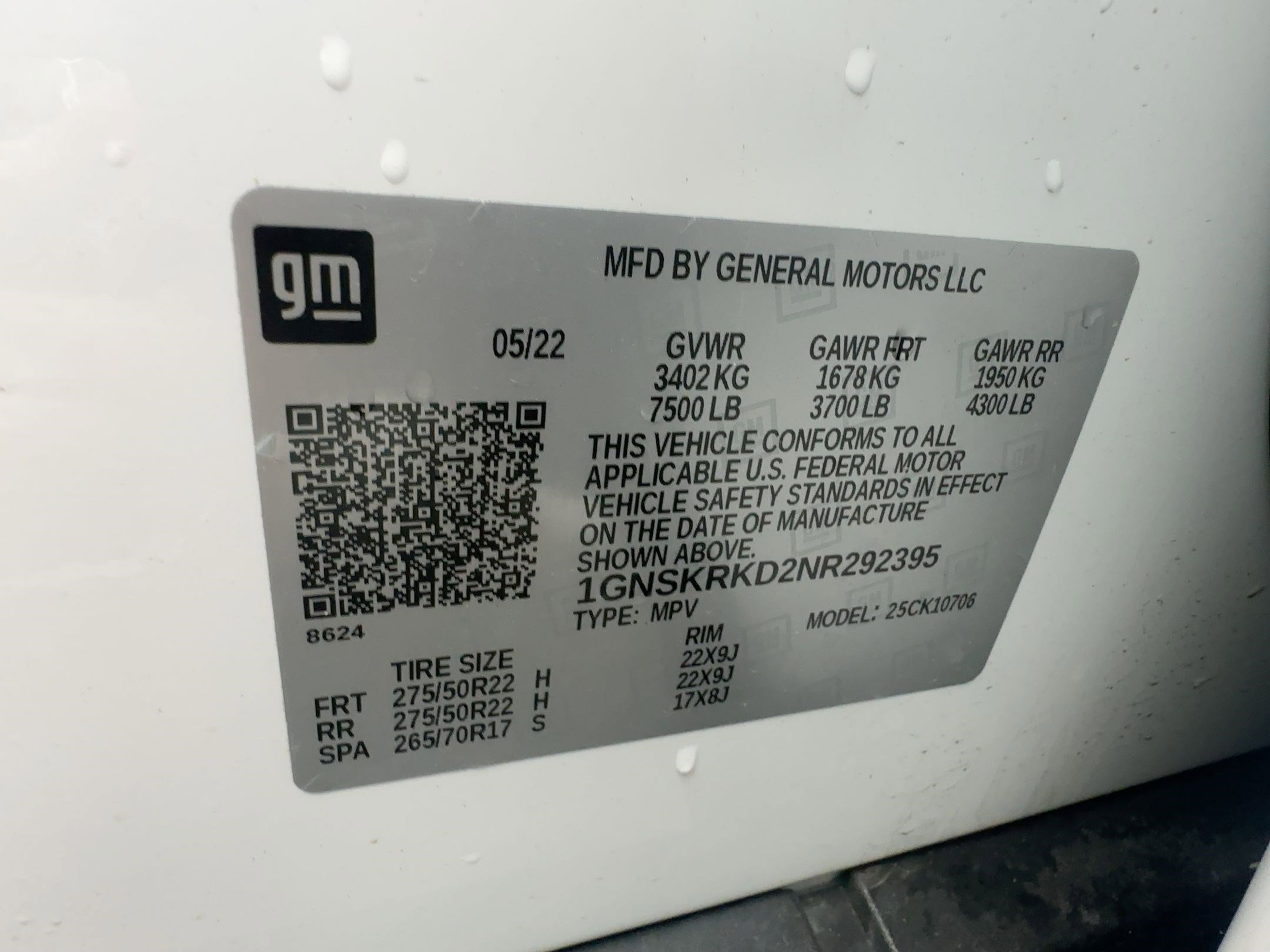 Used 2022 Chevrolet Tahoe RST w/ Luxury Package image 19