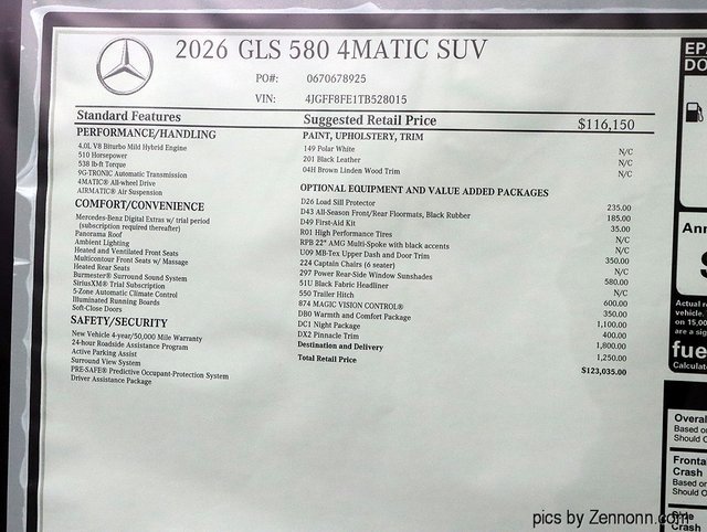 New 2026 Mercedes-Benz GLS 580 4MATIC image 30