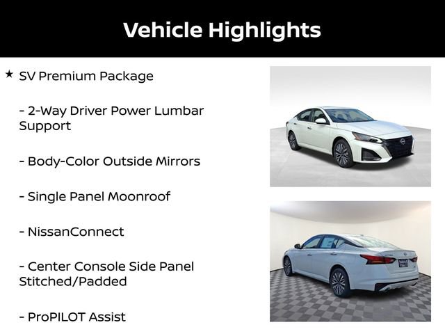 New 2025 Nissan Altima 2.5 SV w/ SV Premium Package AWD/4WD image 19