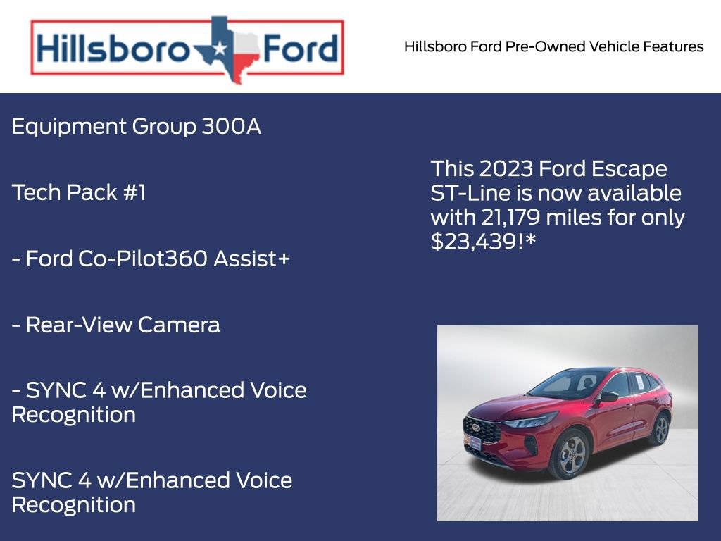 Used 2023 Ford Escape ST-Line w/ Tech Pack #1 AWD/4WD image 3