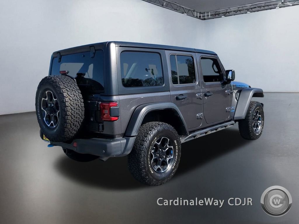 Used 2022 Jeep Wrangler Unlimited Rubicon 4xe w/ Steel Bumper Group image 21