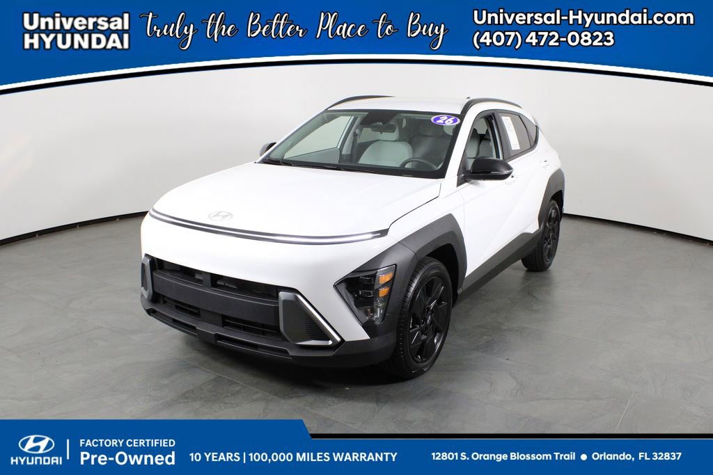 Certified 2026 Hyundai Kona SEL Sport image 1