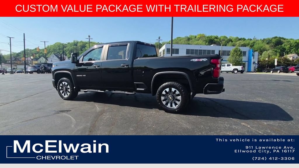 Used 2021 Chevrolet Silverado 2500 Custom w/ Custom Value Package AWD/4WD image 7