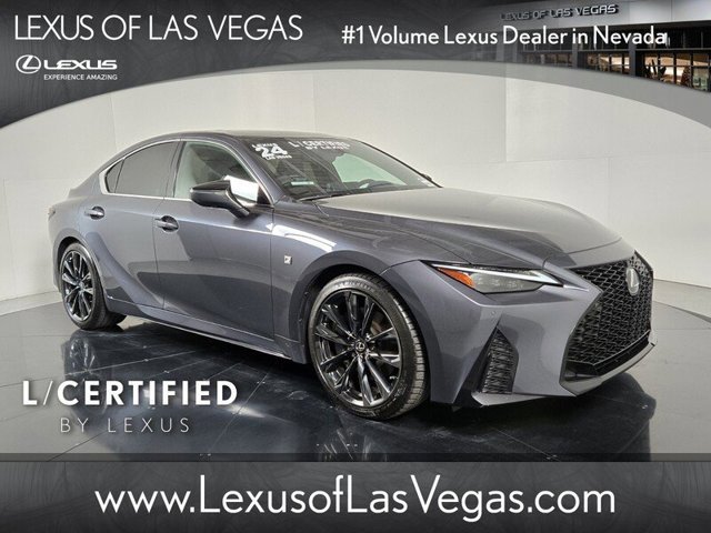 Certified 2024 Lexus IS 350 F Sport w/ Navigation Package RWD image 1