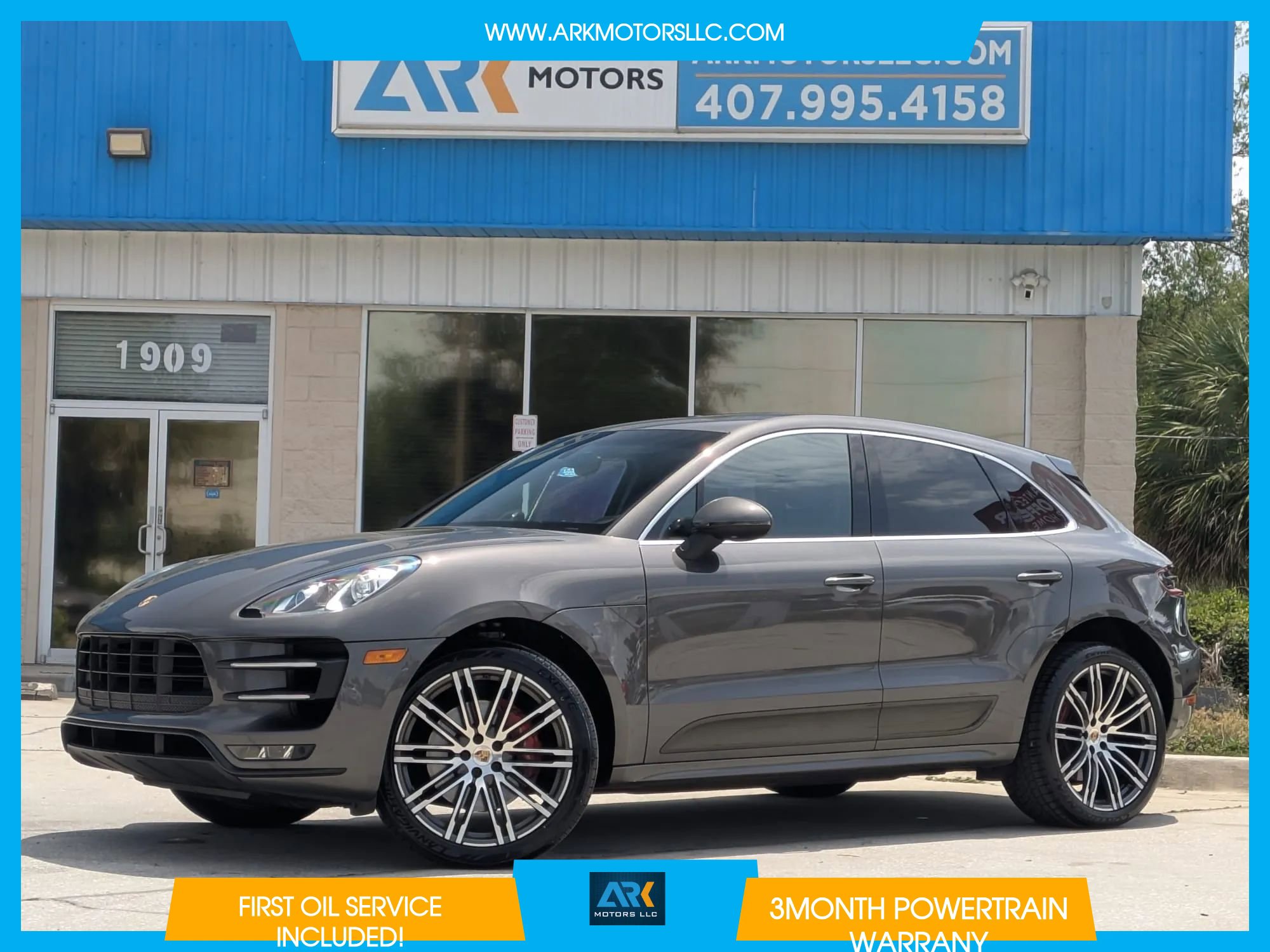 Used 2015 Porsche Macan Turbo AWD/4WD image 1