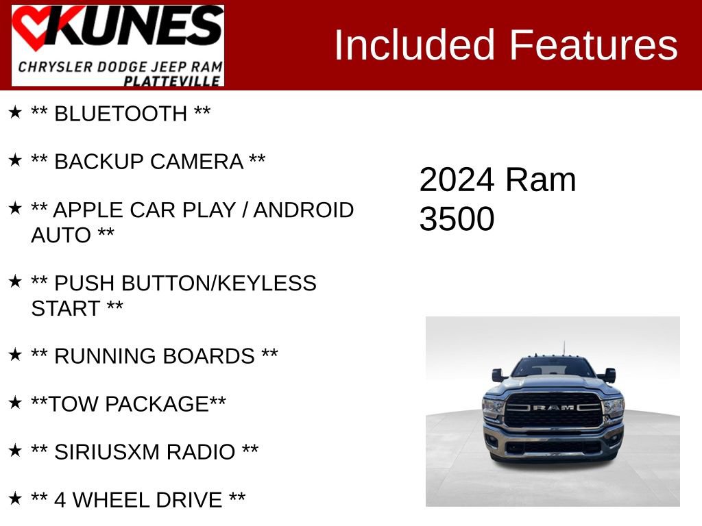 Used 2024 RAM 3500 Big Horn image 2