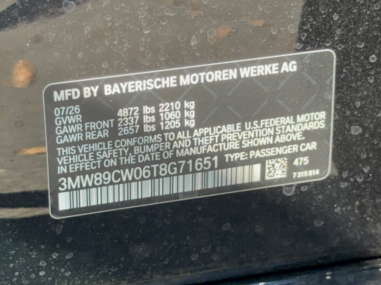 New 2026 BMW 330i xDrive Sedan w/ M Sport Package AWD/4WD image 30