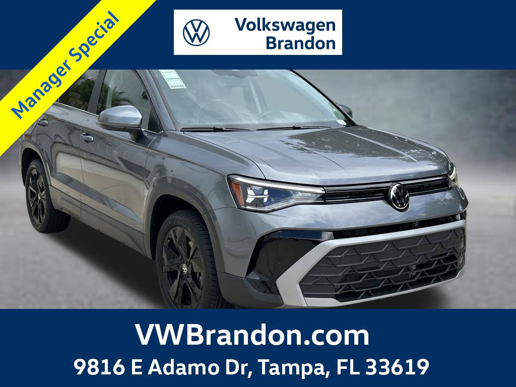 Certified 2026 Volkswagen Taos SE w/ Black Wheel Package