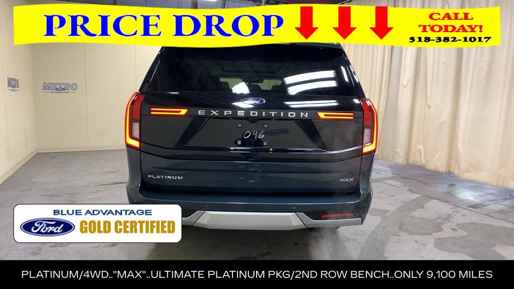 Certified 2025 Ford Expedition Max Platinum w/ Platinum Ultimate Package AWD/4WD image 4