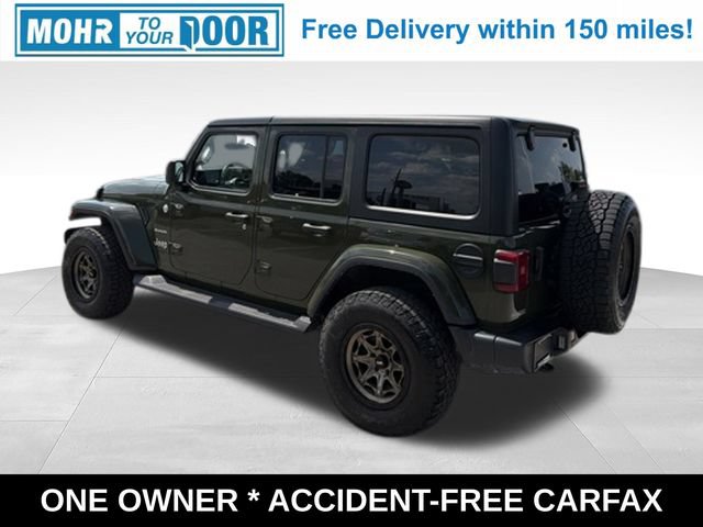 Used 2022 Jeep Wrangler Unlimited Sahara w/ LED Lighting Group AWD/4WD image 3