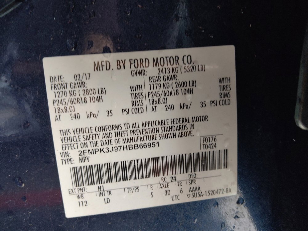Used 2017 Ford Edge SEL w/ Equipment Group 201A FWD image 33