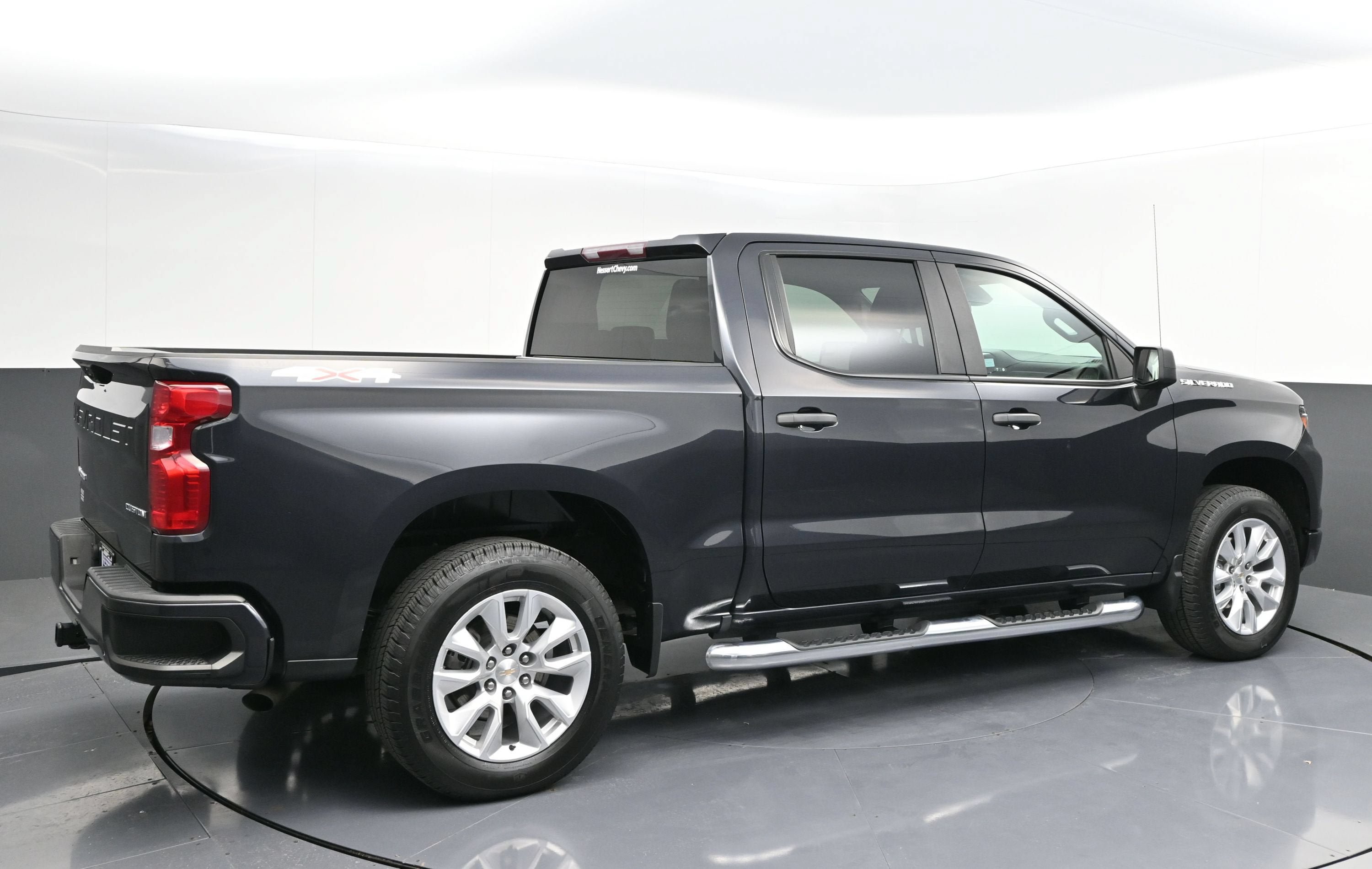 Certified 2023 Chevrolet Silverado 1500 Custom w/ LPO, Dark Essentials Package AWD/4WD image 8