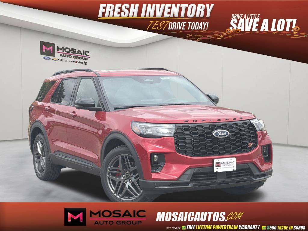 New 2026 Ford Explorer ST w/ Sun And Sound Package