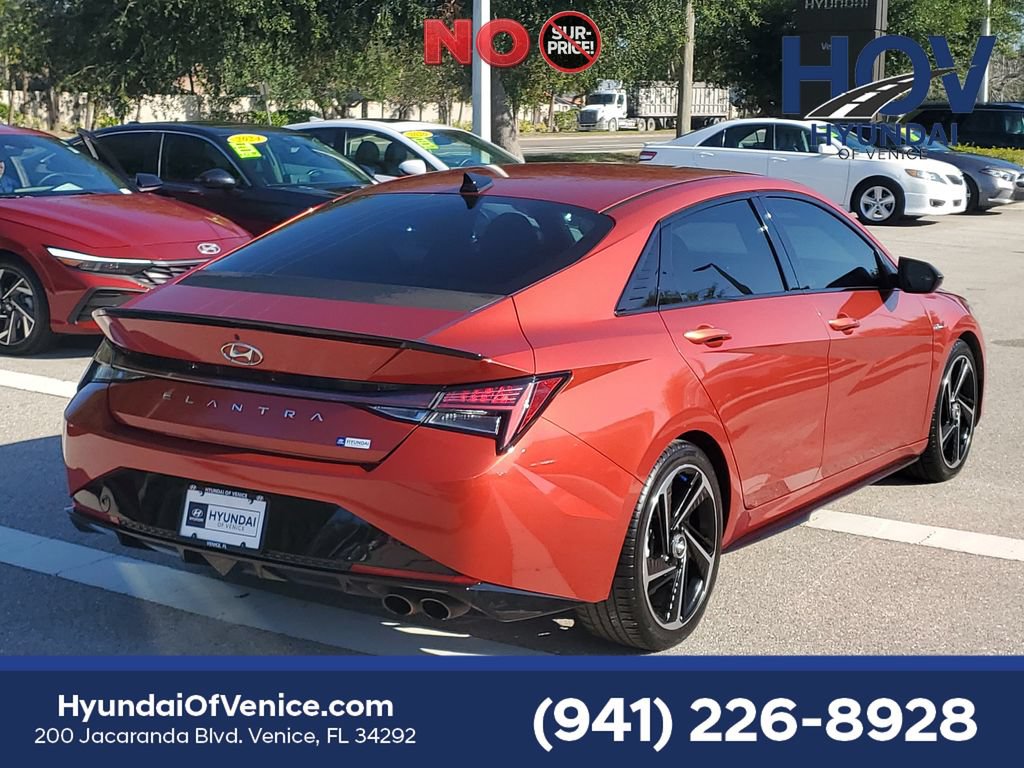 Used 2022 Hyundai Elantra N Line FWD image 7