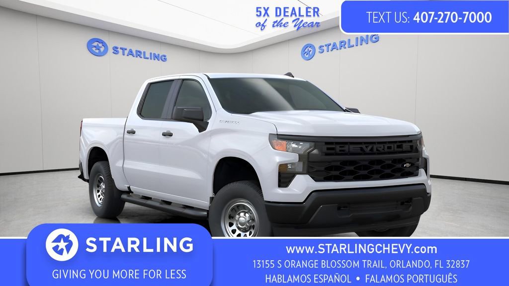 New 2025 Chevrolet Silverado 1500 W/T w/ WT Convenience Package image 1