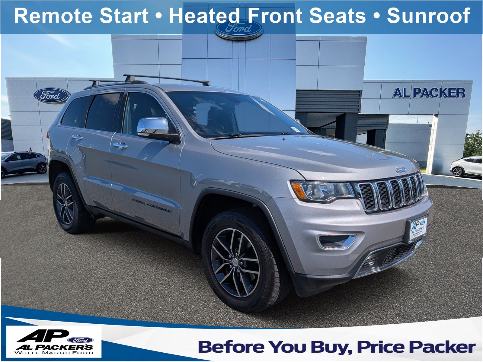 Used 2017 Jeep Grand Cherokee Limited AWD/4WD image 1