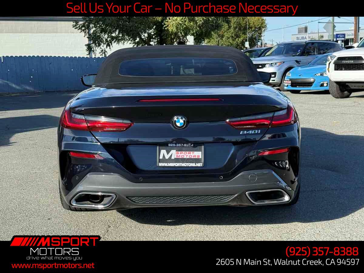 Used 2020 BMW 840i Convertible w/ M Sport Package RWD image 7