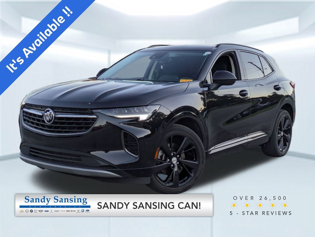 Used 2021 Buick Envision Essence w/ Sport Touring Package