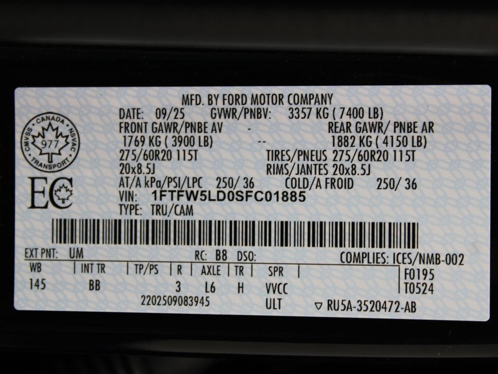 Used 2025 Ford F150 Lariat AWD/4WD image 81