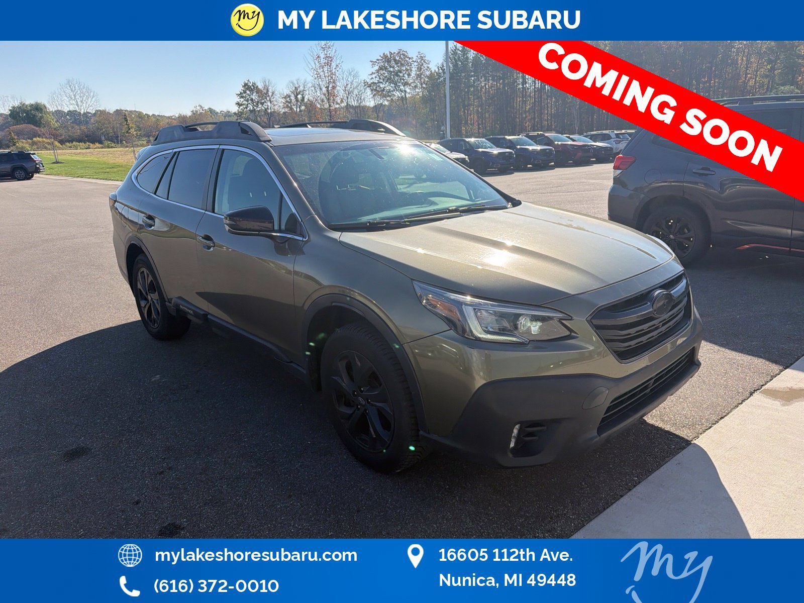 Used 2021 Subaru Outback Onyx Edition XT w/ Popular Package #2 AWD/4WD image 1