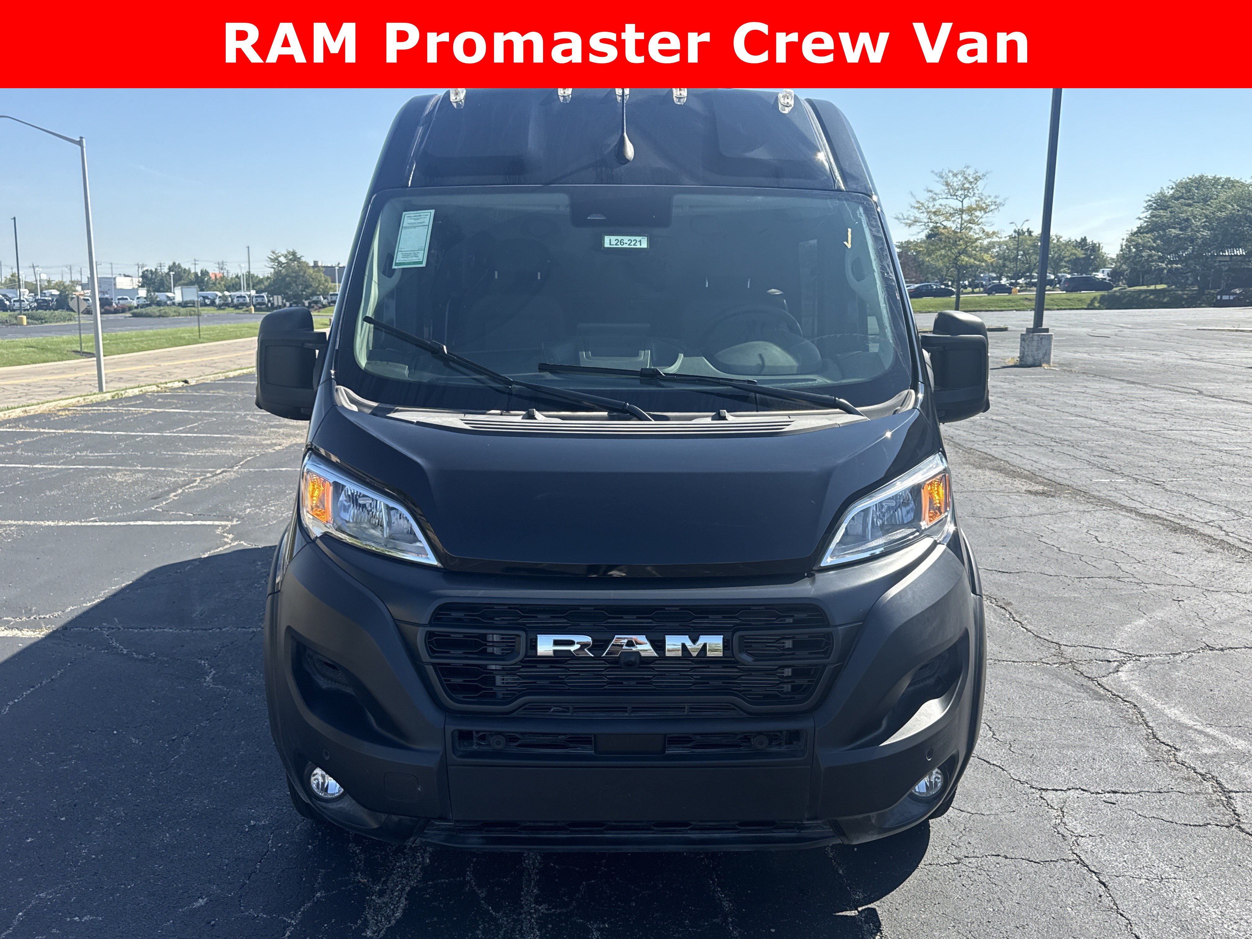 New 2026 RAM ProMaster 3500 w/ Crew Van Package FWD image 3