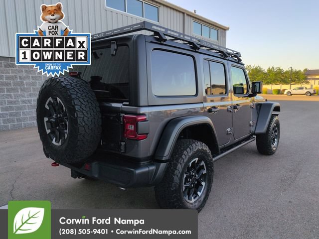 Used 2024 Jeep Wrangler Unlimited Rubicon AWD/4WD image 3