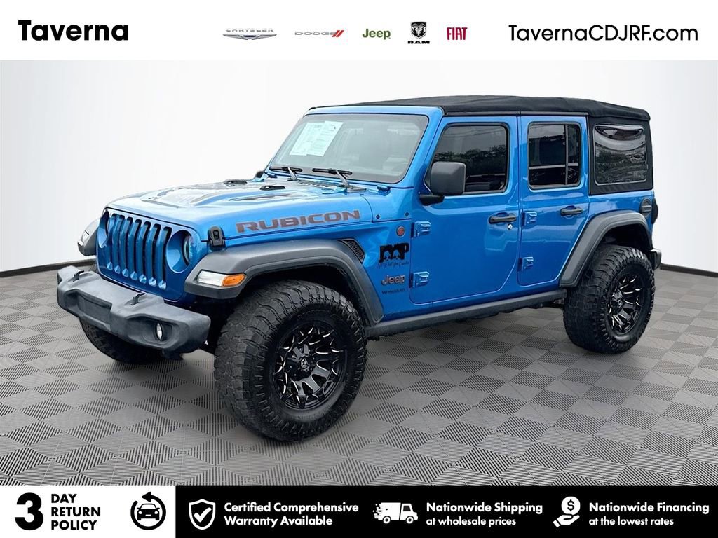 Used 2022 Jeep Wrangler Unlimited Rubicon w/ Steel Bumper Group video 1