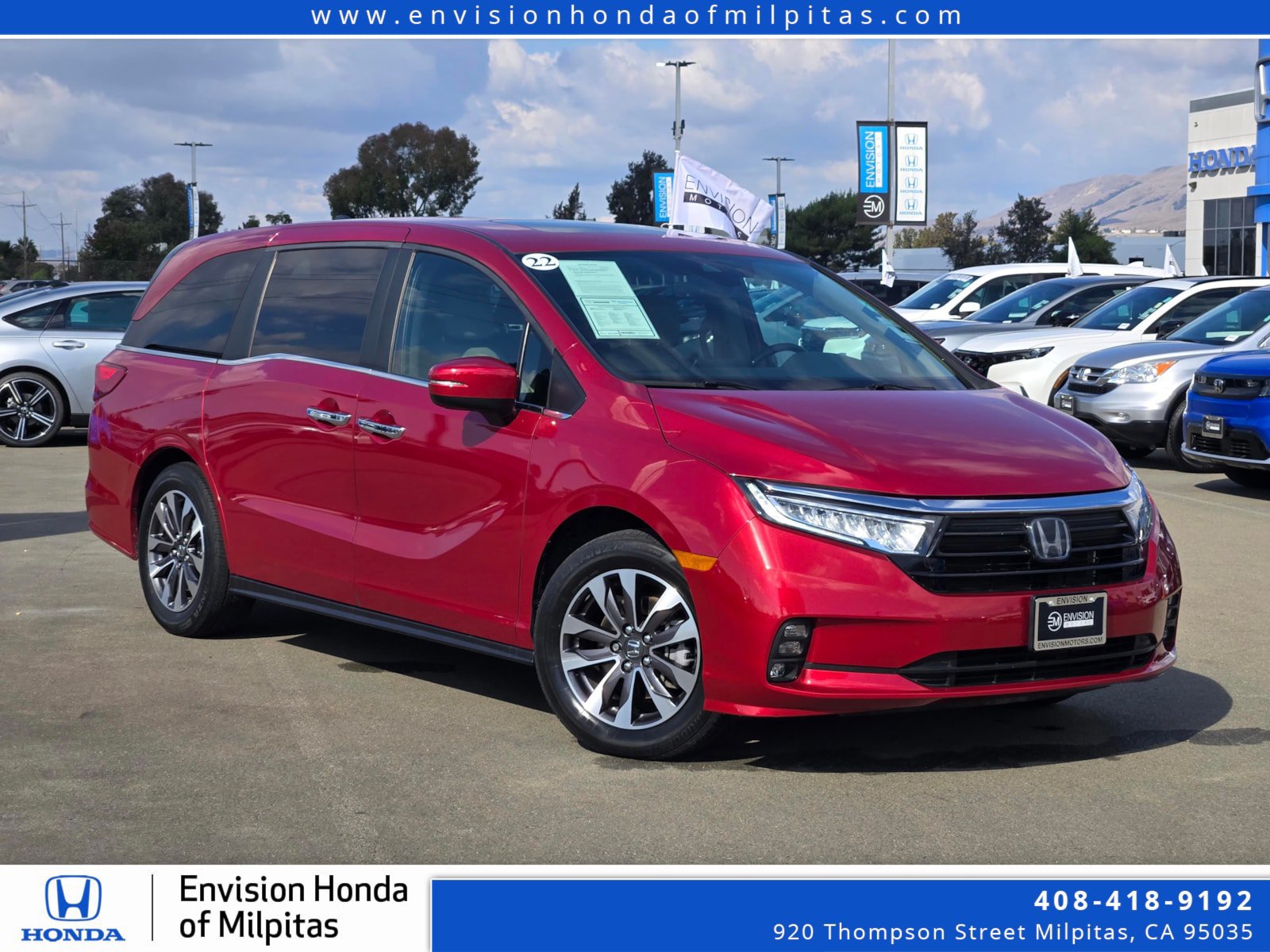 Used 2022 Honda Odyssey EX-L image 1