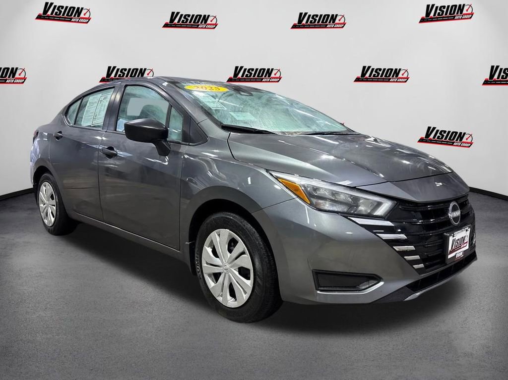 Certified 2025 Nissan Versa S w/ Trunk Package image 3