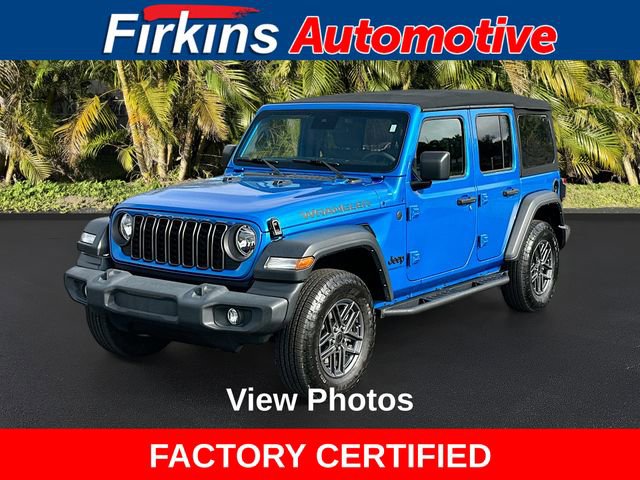Used 2024 Jeep Wrangler Sport S