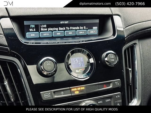 Used 2012 Cadillac CTS V w/ Wood Trim Package RWD image 30