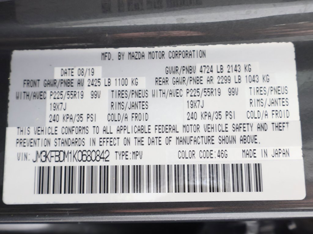 Used 2019 MAZDA CX-5 Grand Touring w/ GT Premium Package image 61