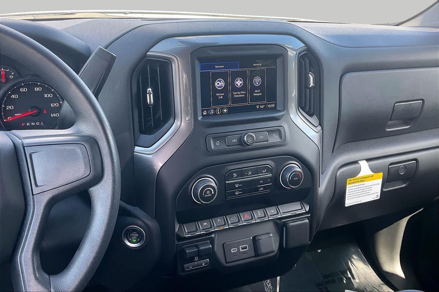 Used 2025 Chevrolet Silverado 1500 Custom w/ Turbomax Blackout Package RWD image 7