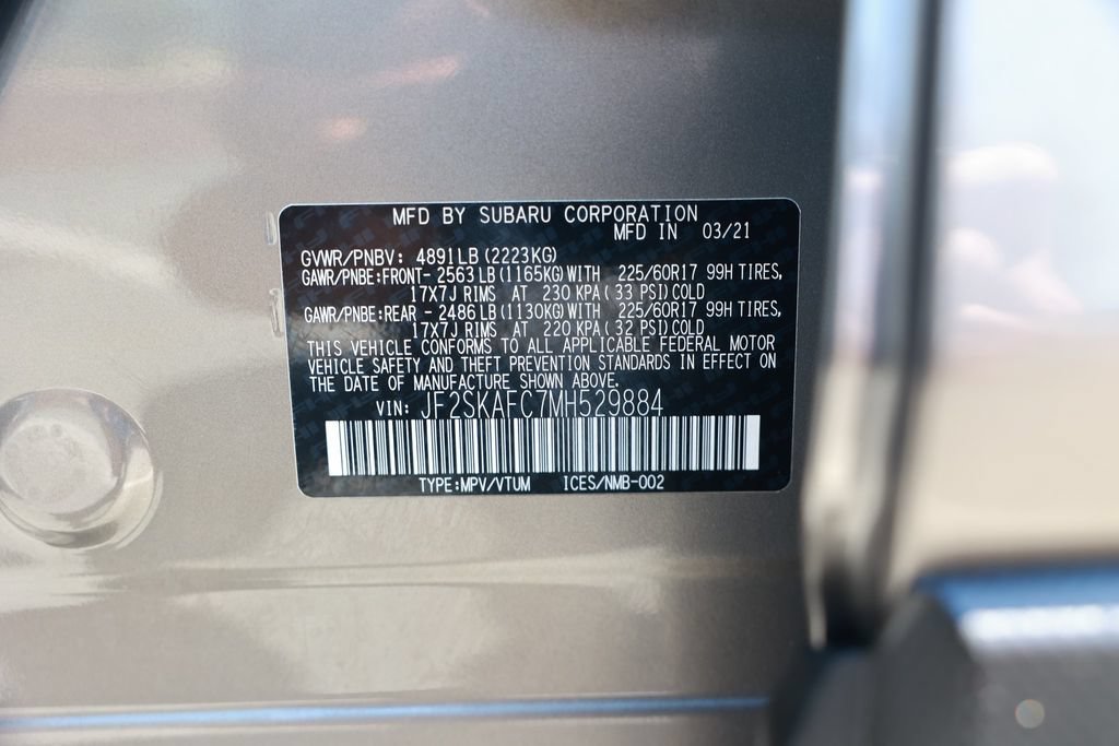 Used 2021 Subaru Forester Premium w/ Popular Package #1 AWD/4WD image 39