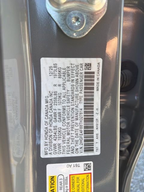 Used 2026 Honda Civic FWD Hybrid Sedan image 15