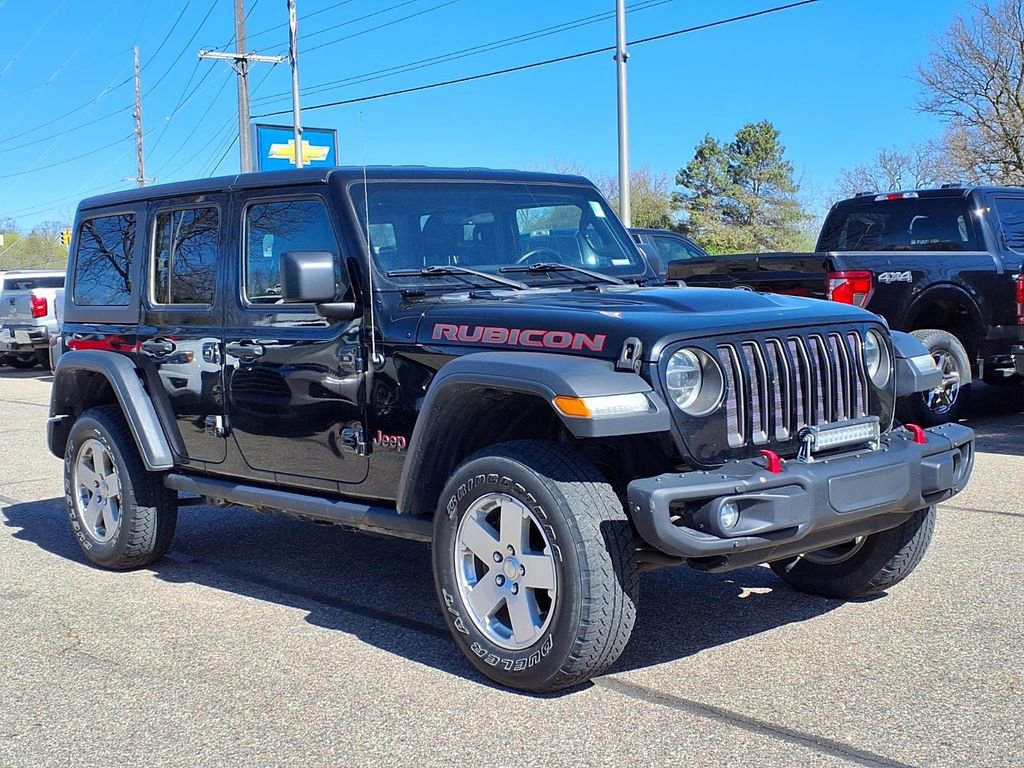 Used 2018 Jeep Wrangler Unlimited Rubicon w/ Steel Bumper Group AWD/4WD image 3
