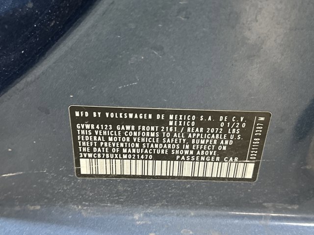 Certified 2020 Volkswagen Jetta S w/ Driver Assistance Package image 11