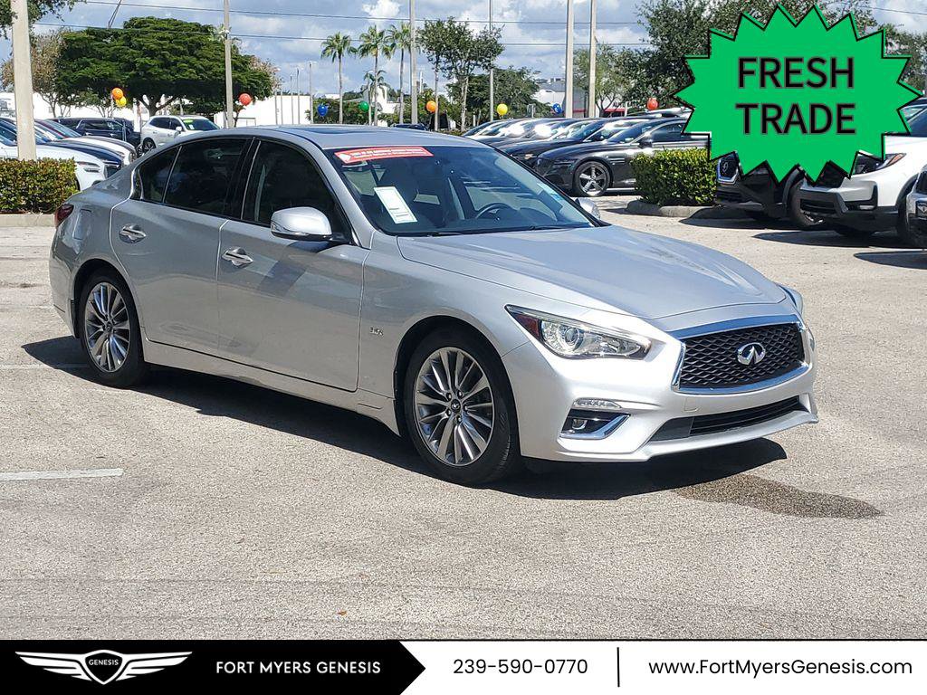 Used 2019 INFINITI Q50 Luxe