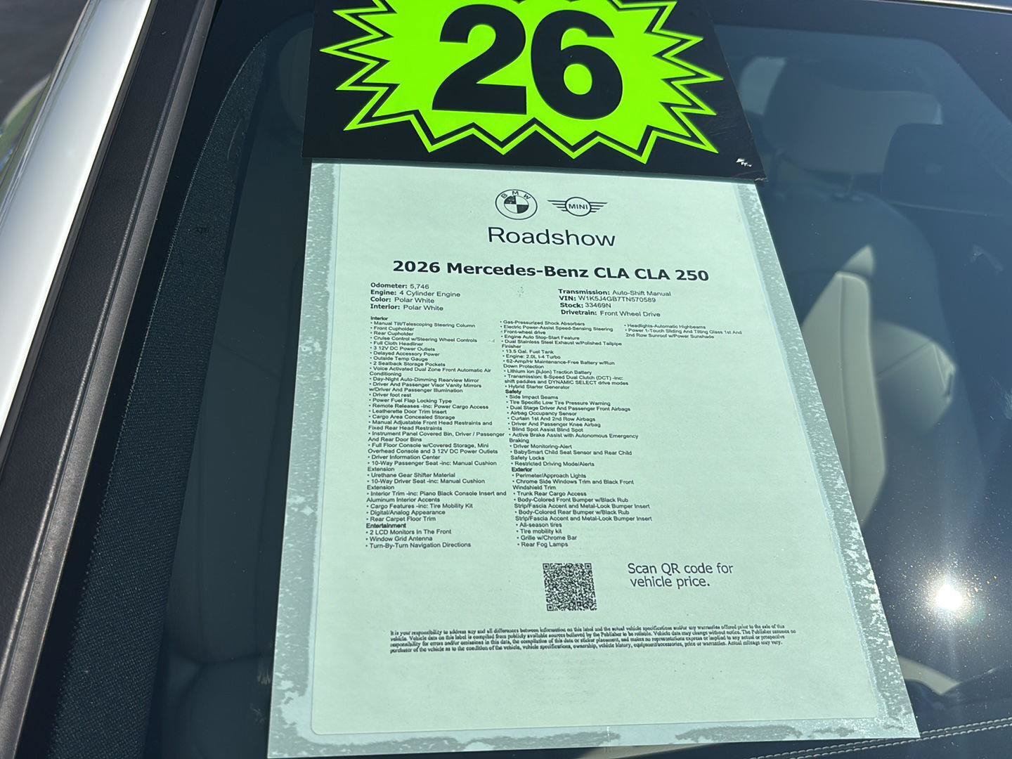 Used 2026 Mercedes-Benz CLA 250 image 32