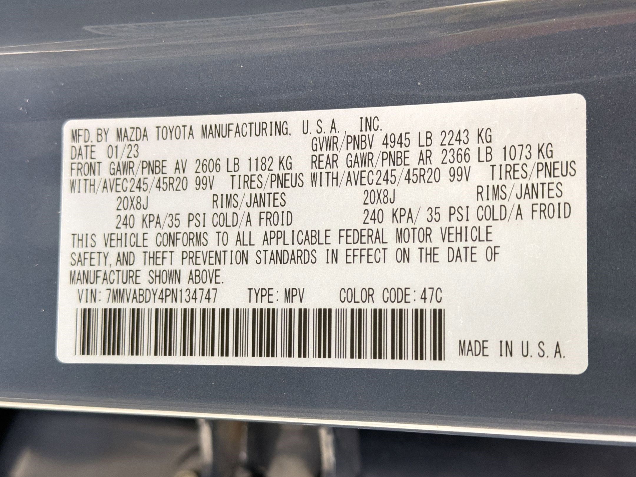 Used 2023 MAZDA CX-50 AWD 2.5 Turbo w/ Cargo Package image 22