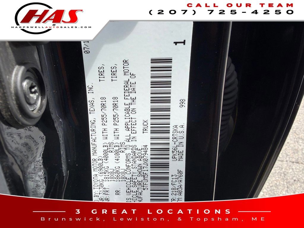 Used 2018 Toyota Tundra SR5 AWD/4WD image 17