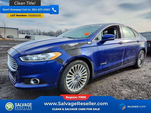 Used 2014 Ford Fusion Titanium FWD image 1