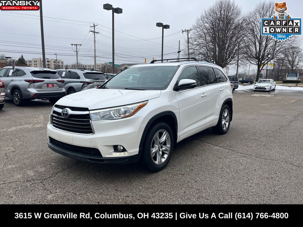 Used 2015 Toyota Highlander Limited Platinum