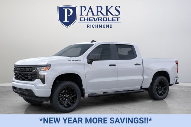 New 2026 Chevrolet Silverado 1500 Custom w/ Turbomax Blackout Package image 2