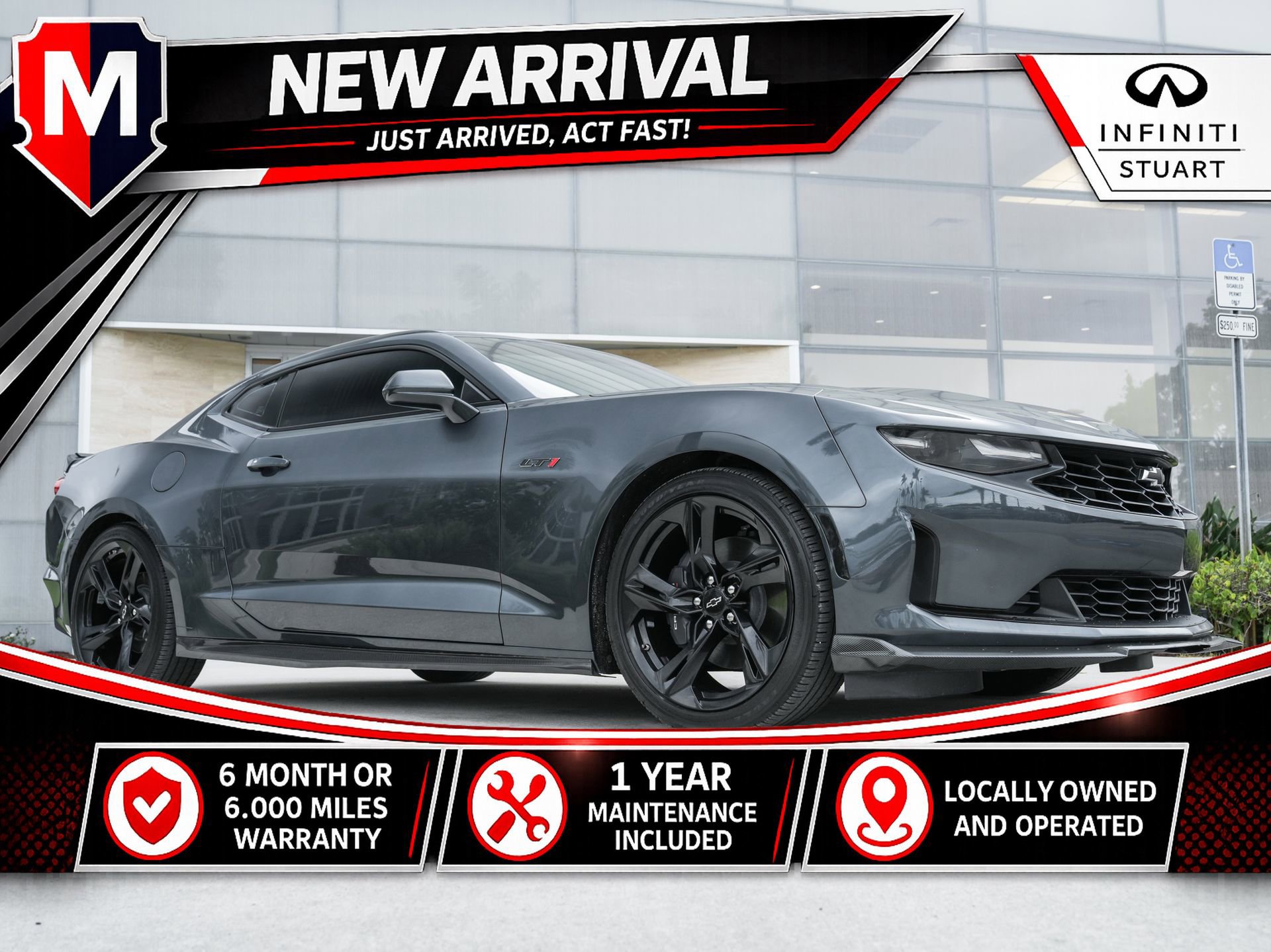 Used 2023 Chevrolet Camaro LT w/ Technology Package RWD 360° Tour