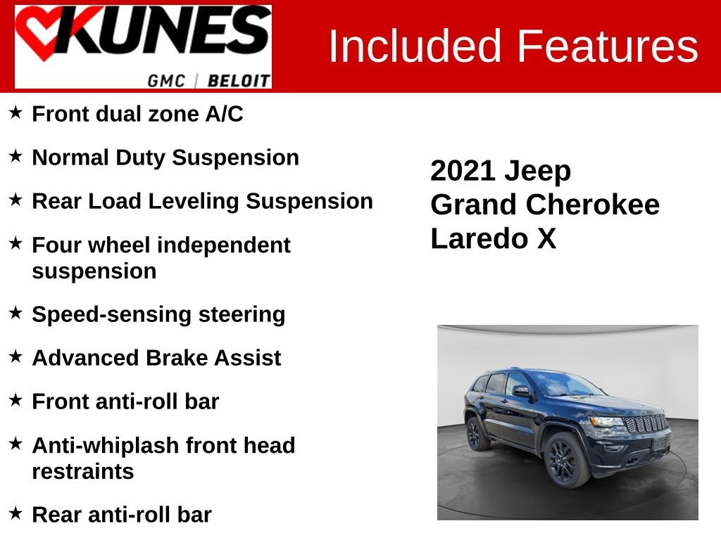 Used 2021 Jeep Grand Cherokee Altitude AWD/4WD image 3