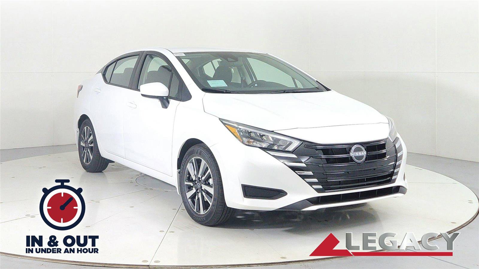 New 2025 Nissan Versa SV w/ Trunk Package