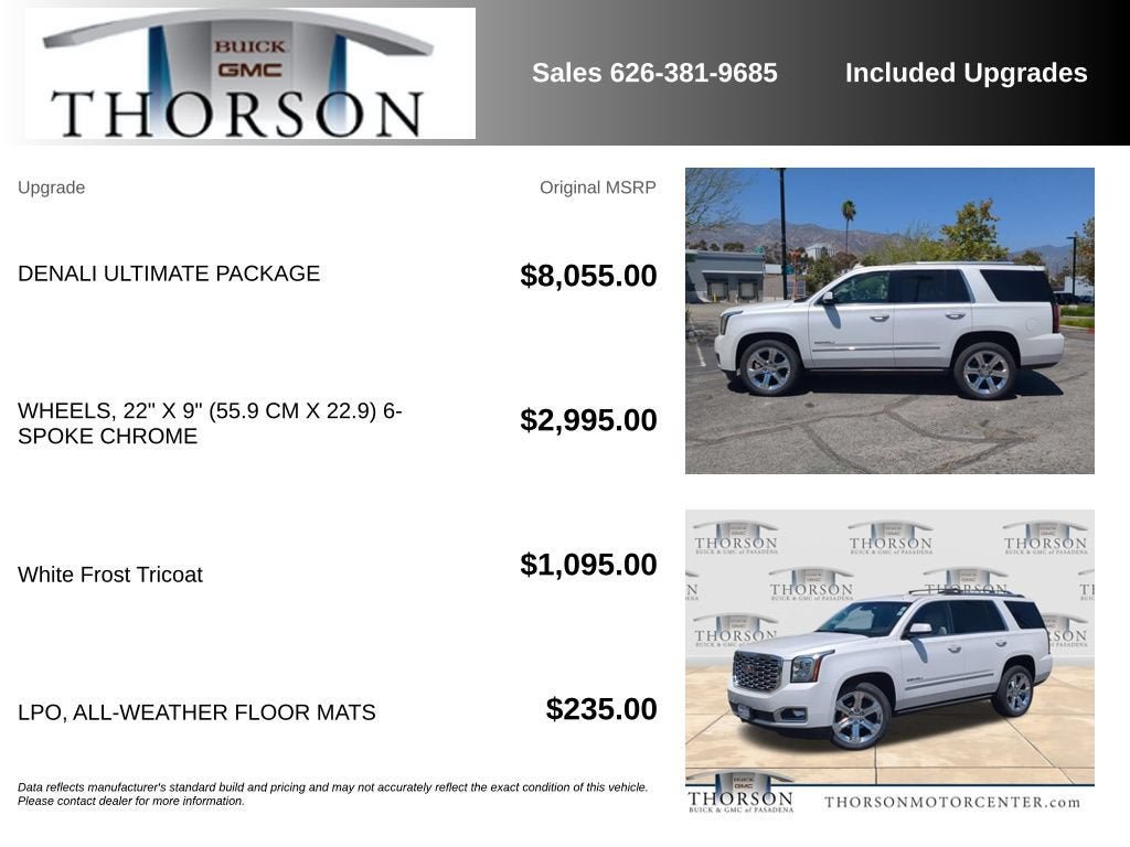 Used 2020 GMC Yukon Denali w/ Denali Ultimate Package RWD image 6