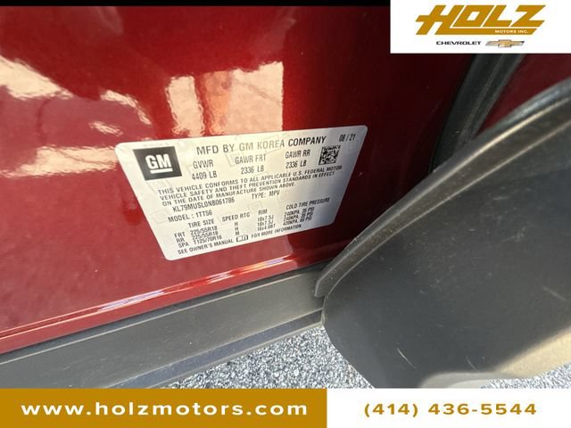 Certified 2022 Chevrolet TrailBlazer RS AWD/4WD image 31