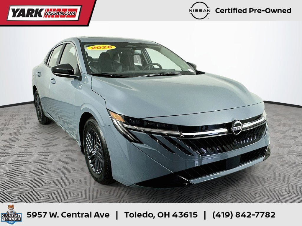 Certified 2026 Nissan Sentra SV w/ SV Convenience Package FWD 360° Tour